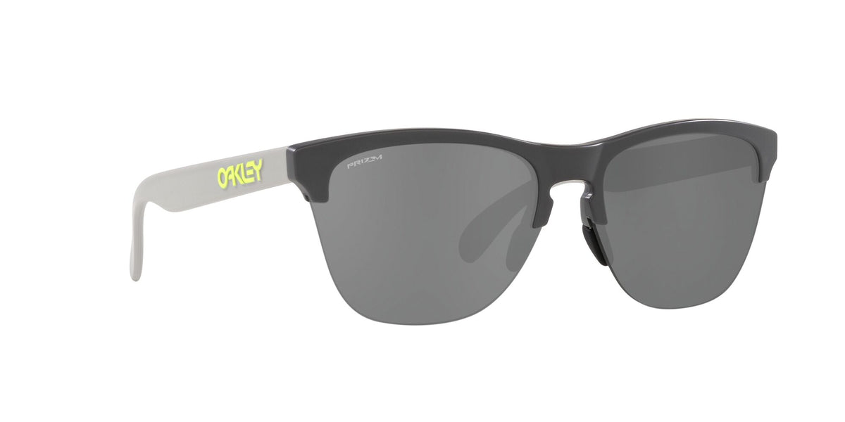 Oakley Frogskins Lite 0OO9374 937451 63 Matte Dark Grey / Prizm Black 63 / Polycarbonate / O_matter / Molded