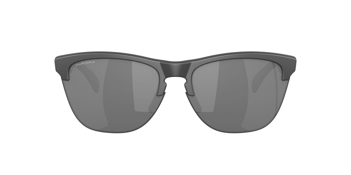 Oakley Frogskins Lite 0OO9374 937451 63 Matte Dark Grey / Prizm Black 63 / Polycarbonate / O_matter / Molded