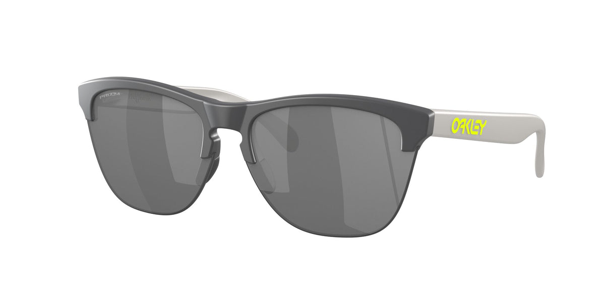Oakley Frogskins Lite 0OO9374 937451 63 Matte Dark Grey / Prizm Black 63 / Polycarbonate / O_matter / Molded