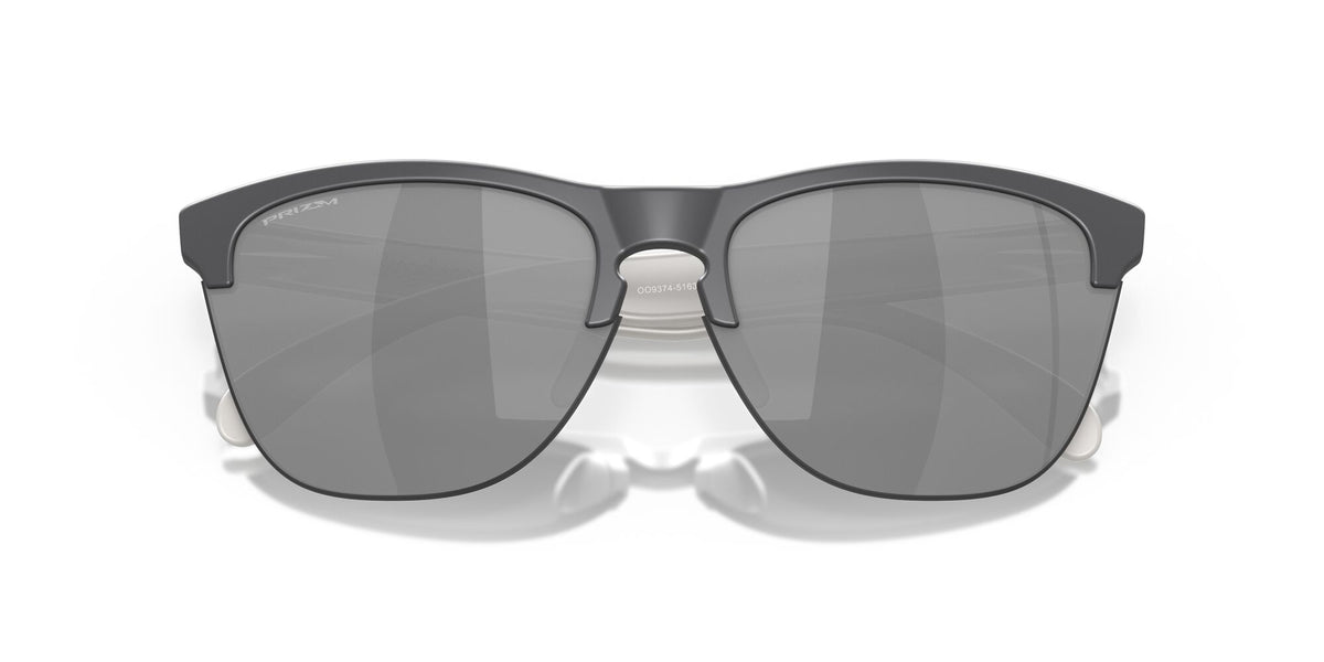 Oakley Frogskins Lite 0OO9374 937451 63 Matte Dark Grey / Prizm Black 63 / Polycarbonate / O_matter / Molded