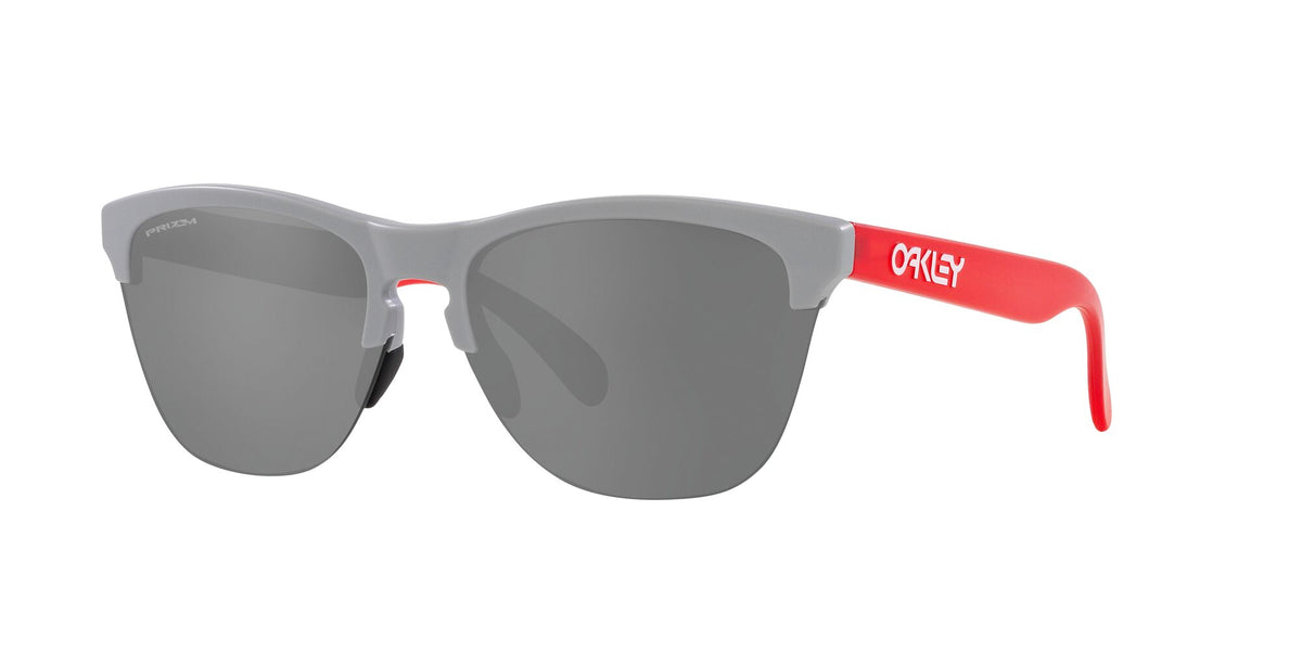 Oakley Frogskins Lite 0OO9374 937452 63 Matte Fog / Prizm Black 63 / Polycarbonate / O_matter / Molded