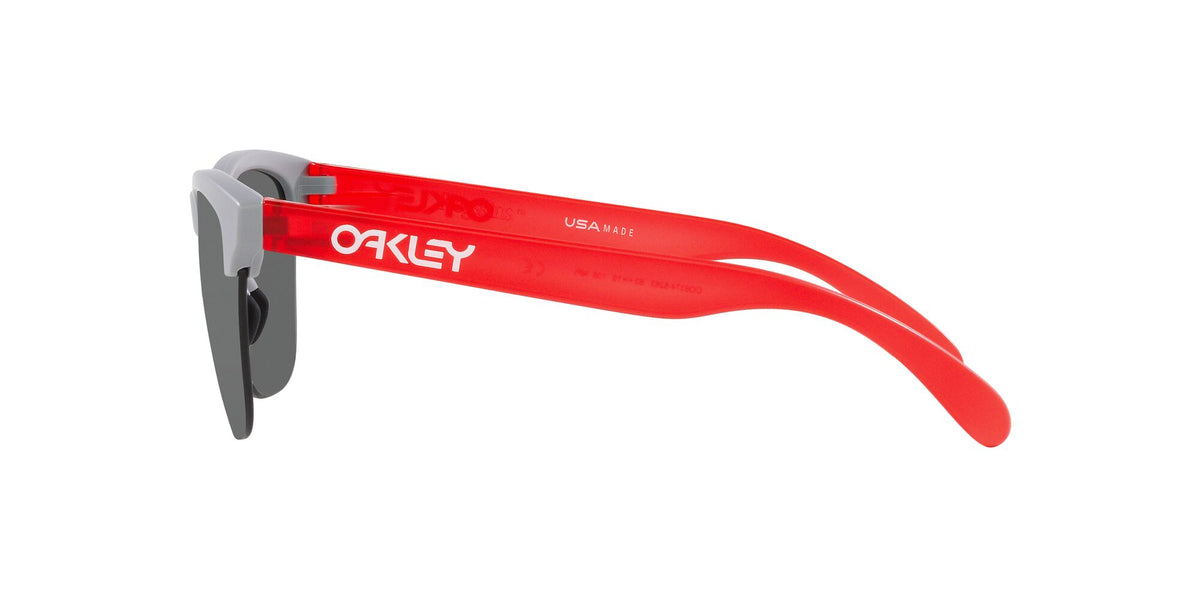 Oakley Frogskins Lite 0OO9374 937452 63 Matte Fog / Prizm Black 63 / Polycarbonate / O_matter / Molded