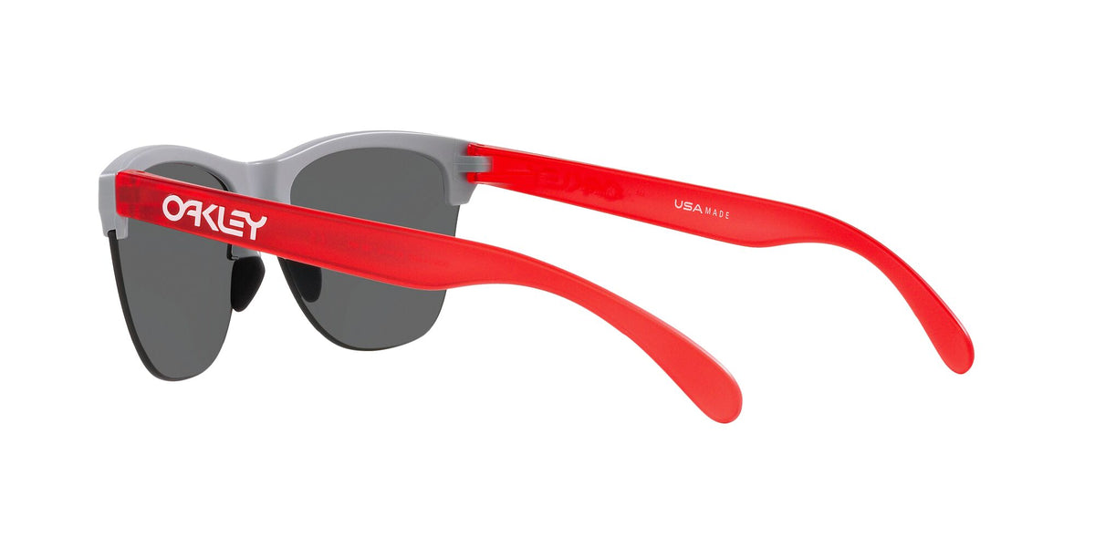 Oakley Frogskins Lite 0OO9374 937452 63 Matte Fog / Prizm Black 63 / Polycarbonate / O_matter / Molded