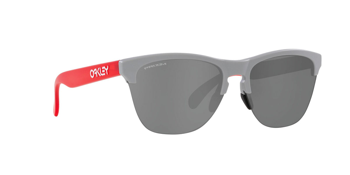 Oakley Frogskins Lite 0OO9374 937452 63 Matte Fog / Prizm Black 63 / Polycarbonate / O_matter / Molded