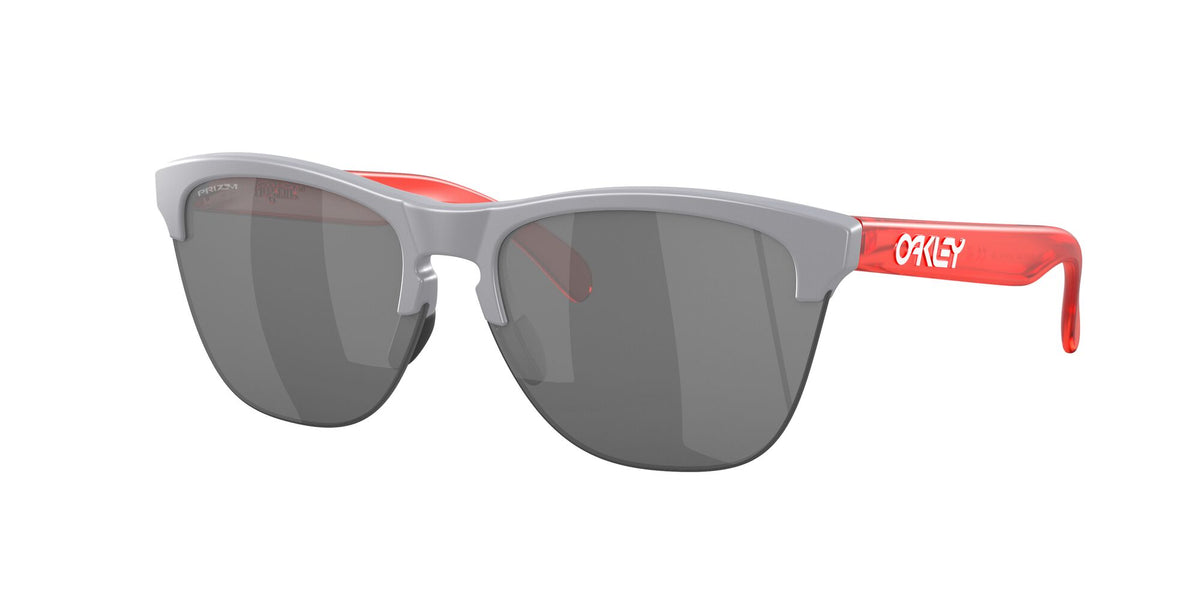 Oakley Frogskins Lite 0OO9374 937452 63 Matte Fog / Prizm Black 63 / Polycarbonate / O_matter / Molded