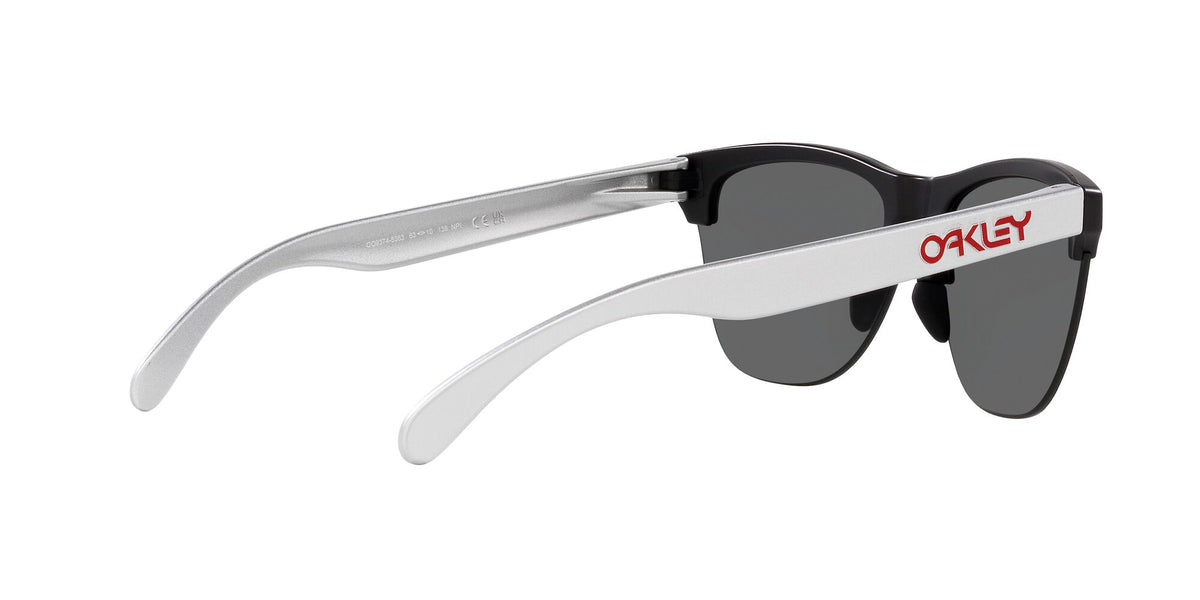 Oakley Frogskins Lite 0OO9374 937453 63 Matte Black / Prizm Black 63 / Polycarbonate / O_matter / Molded
