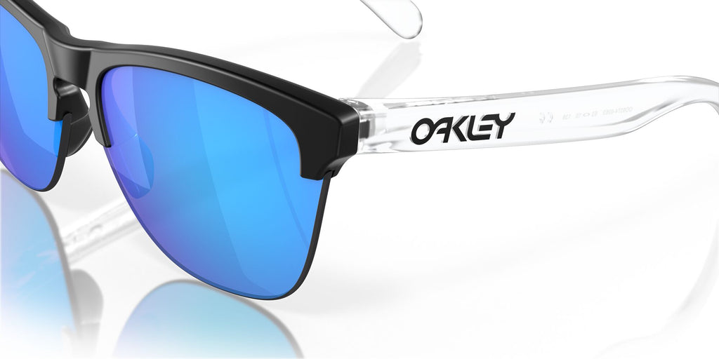 Oakley Frogskins Lite 0OO9374 937402 63 Matte Black / Prizm Sapphire 63 / Plastic / Plastic