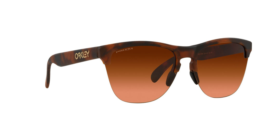 Oakley Frogskins Lite 0OO9374 937450 63 Matte Brown Tortoise / Prizm Brown Gradient 63 / Plastic / Plastic