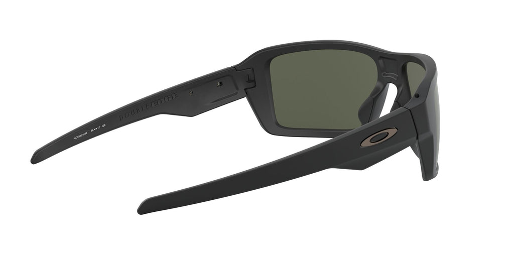 Oakley Double Edge 0OO9380 938001 66 Matte Black / Dark Grey 66 / Plastic / Plastic