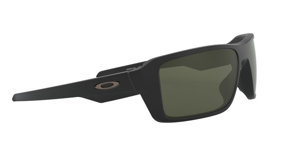 Oakley Double Edge 0OO9380 938001 66 Matte Black / Dark Grey 66 / Plastic / Plastic