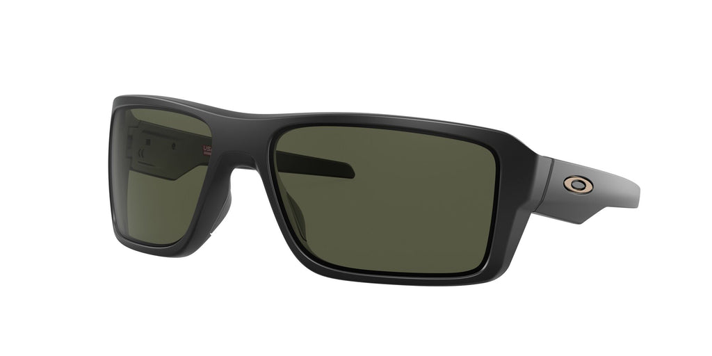 Oakley Double Edge 0OO9380 938001 66 Matte Black / Dark Grey 66 / Plastic / Plastic