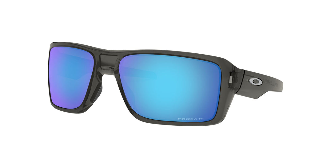 Oakley Double Edge 0OO9380 938006 66 Grey Smoke / Prizm Sapphire Polarized 66 / Plastic / Plastic