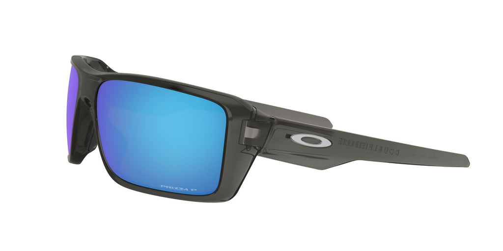 Oakley Double Edge 0OO9380 938006 66 Grey Smoke / Prizm Sapphire Polarized 66 / Plastic / Plastic