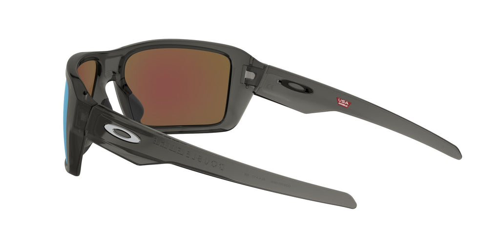 Oakley Double Edge 0OO9380 938006 66 Grey Smoke / Prizm Sapphire Polarized 66 / Plastic / Plastic