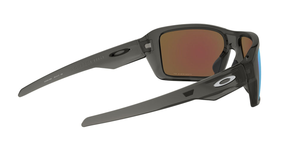 Oakley Double Edge 0OO9380 938006 66 Grey Smoke / Prizm Sapphire Polarized 66 / Plastic / Plastic