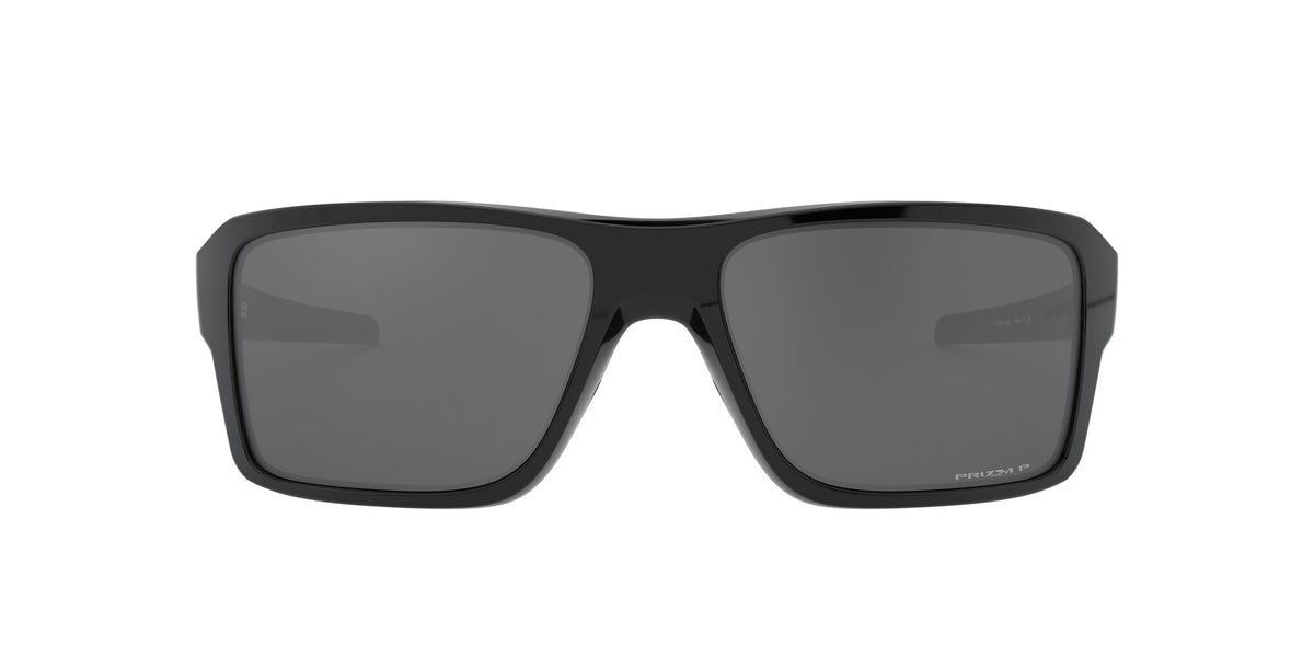 Oakley Double Edge 0OO9380 938008 66 Polished Black / Prizm Black Polarized 66 / Plastic / Plastic