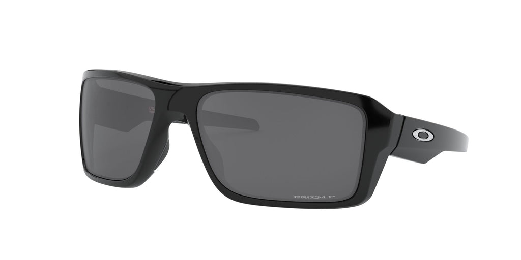 Oakley Double Edge 0OO9380 938008 66 Polished Black / Prizm Black Polarized 66 / Plastic / Plastic