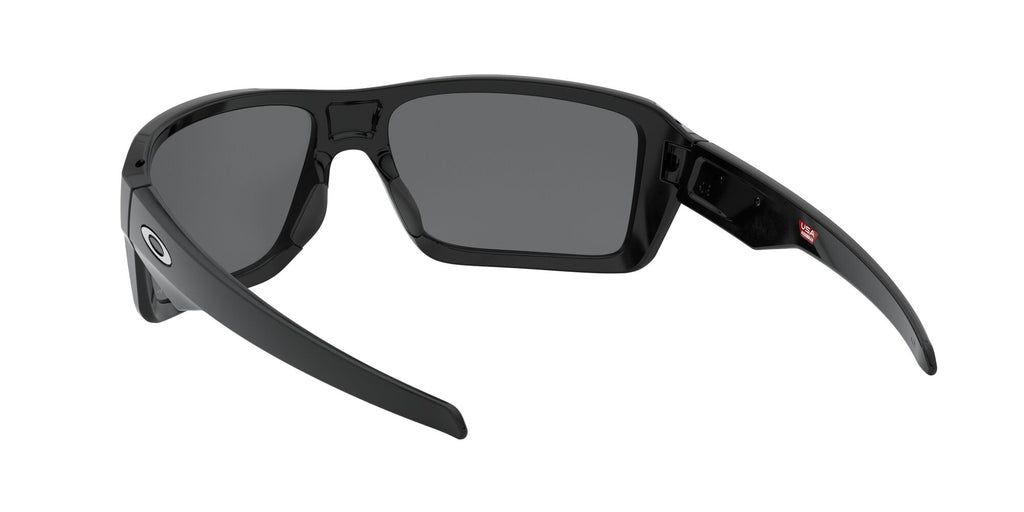 Oakley Double Edge 0OO9380 938008 66 Polished Black / Prizm Black Polarized 66 / Plastic / Plastic