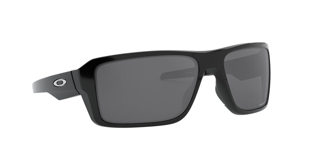 Oakley Double Edge 0OO9380 938008 66 Polished Black / Prizm Black Polarized 66 / Plastic / Plastic