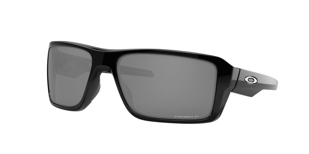 Oakley Double Edge 0OO9380 938008 66 Polished Black / Prizm Black Polarized 66 / Plastic / Plastic