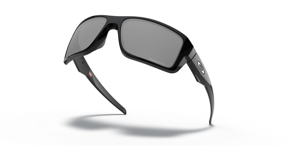 Oakley Double Edge 0OO9380 938008 66 Polished Black / Prizm Black Polarized 66 / Plastic / Plastic