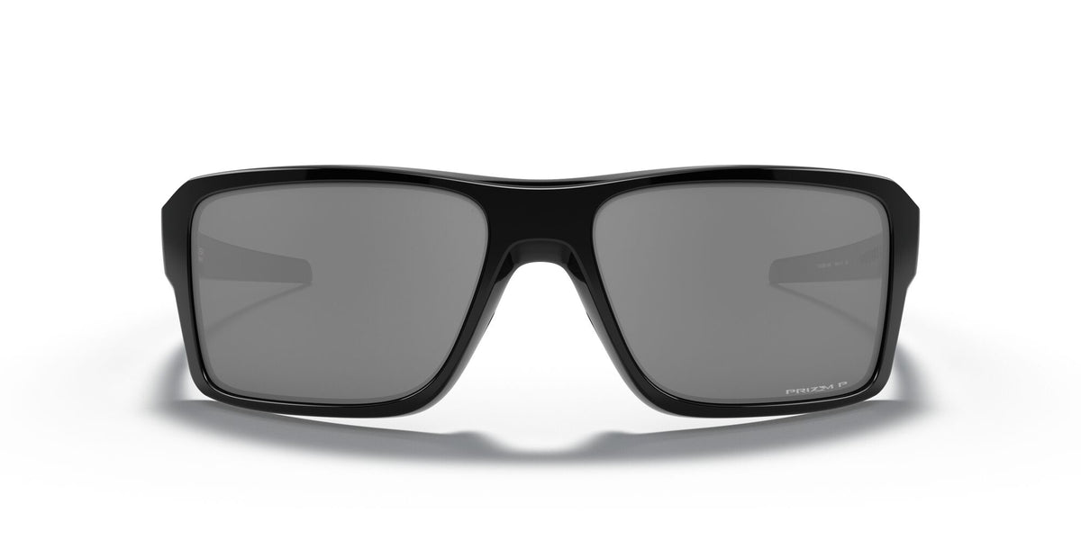 Oakley Double Edge 0OO9380 938008 66 Polished Black / Prizm Black Polarized 66 / Plastic / Plastic