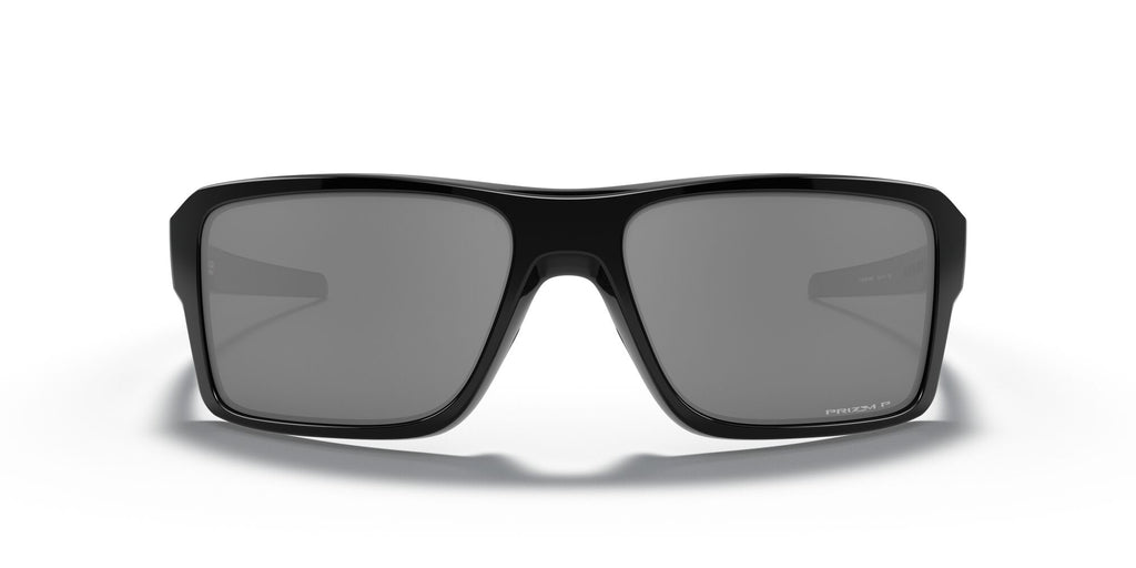 Oakley Double Edge 0OO9380 938008 66 Polished Black / Prizm Black Polarized 66 / Plastic / Plastic