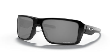 Oakley Double Edge 0OO9380 938008 66 Polished Black / Prizm Black Polarized 66 / Plastic / Plastic