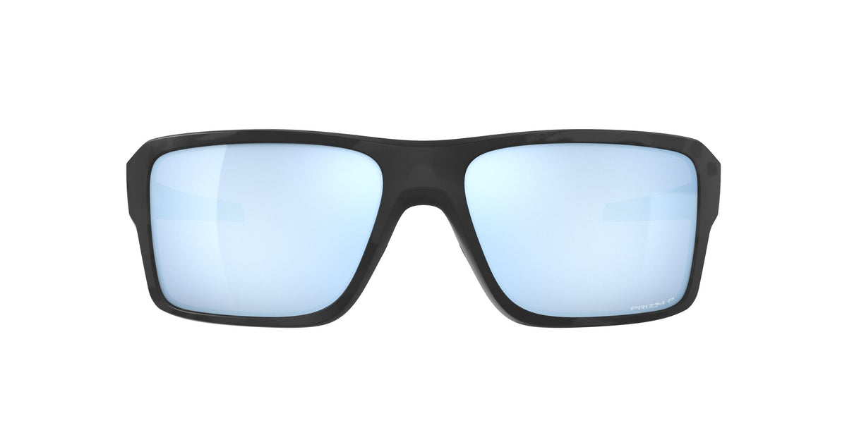 Oakley Double Edge 0OO9380 938027 66 Matte Black Camo / Prizm Deep Water Polarized 66 / Plastic / Plastic