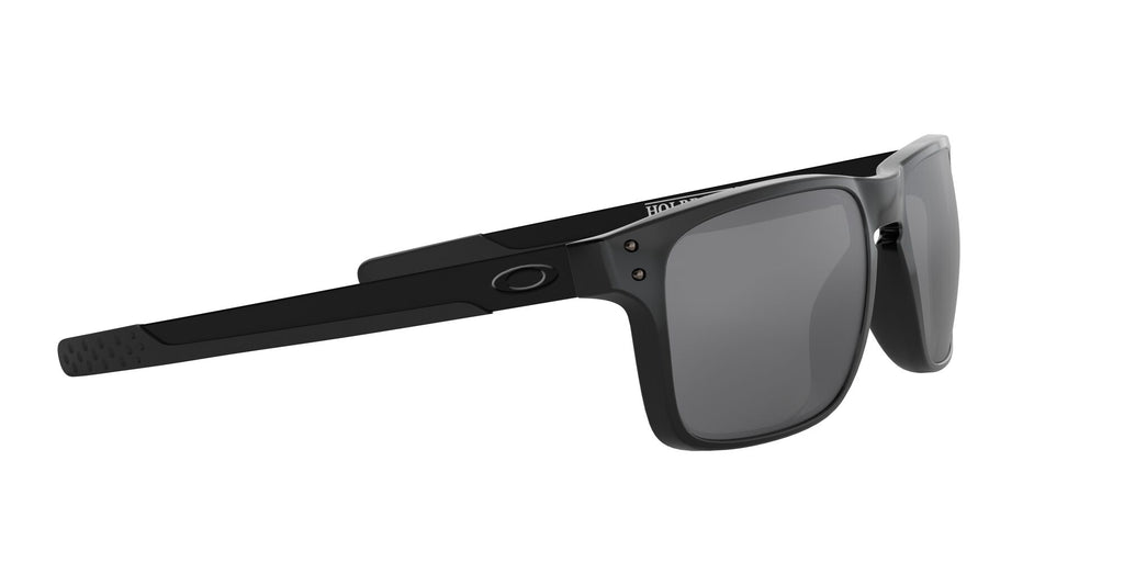 Oakley Holbrook Mix 0OO9384 938406 57 Polished Black / Prizm Black Polarized 57 / Plastic / Plastic
