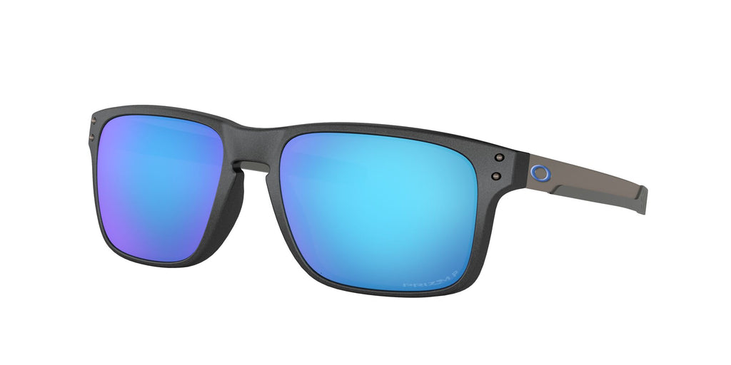 Oakley Holbrook Mix 0OO9384 938410 57 Steel / Prizm Sapphire Polarized 57 / Plastic / Plastic