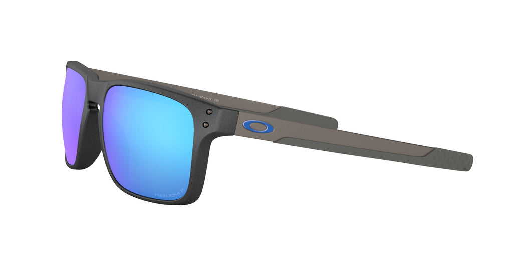 Oakley Holbrook Mix 0OO9384 938410 57 Steel / Prizm Sapphire Polarized 57 / Plastic / Plastic