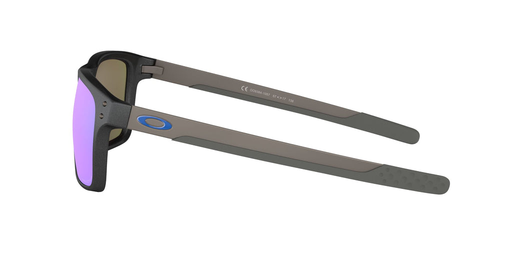 Oakley Holbrook Mix 0OO9384 938410 57 Steel / Prizm Sapphire Polarized 57 / Plastic / Plastic