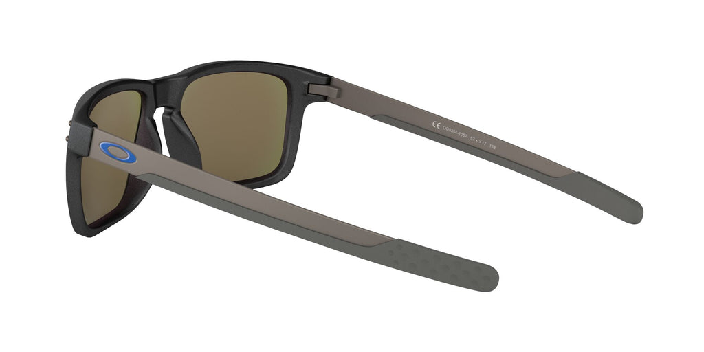 Oakley Holbrook Mix 0OO9384 938410 57 Steel / Prizm Sapphire Polarized 57 / Plastic / Plastic