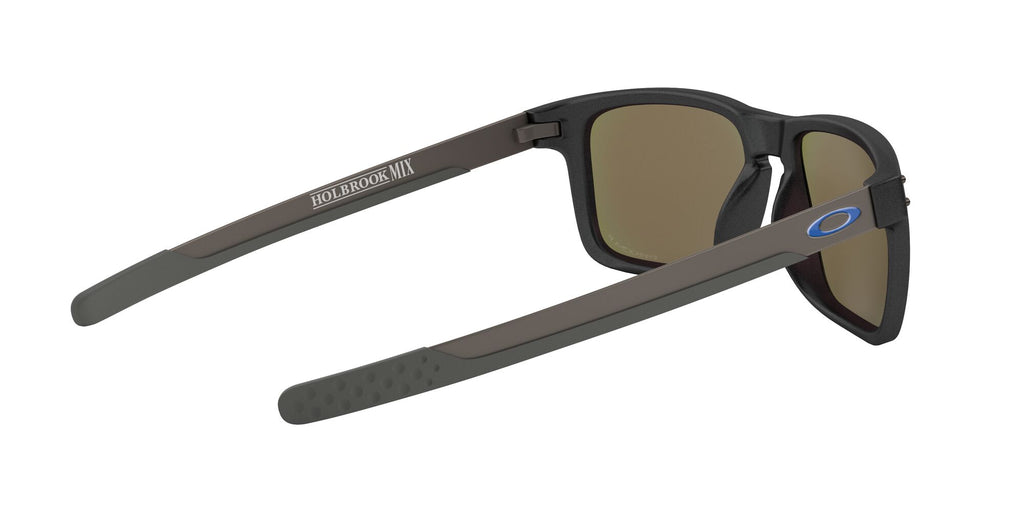 Oakley Holbrook Mix 0OO9384 938410 57 Steel / Prizm Sapphire Polarized 57 / Plastic / Plastic