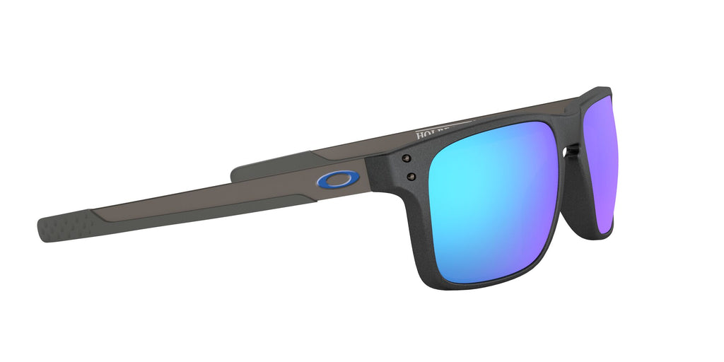 Oakley Holbrook Mix 0OO9384 938410 57 Steel / Prizm Sapphire Polarized 57 / Plastic / Plastic