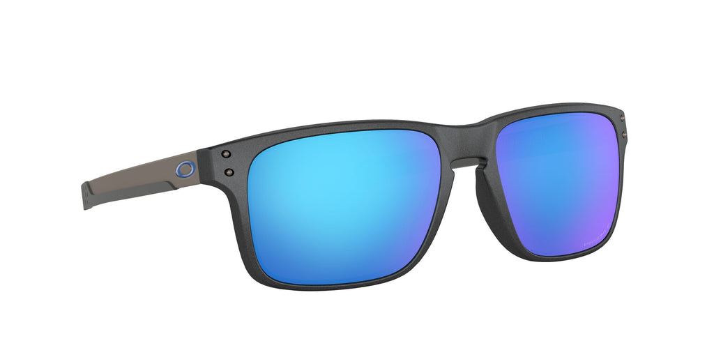 Oakley Holbrook Mix 0OO9384 938410 57 Steel / Prizm Sapphire Polarized 57 / Plastic / Plastic