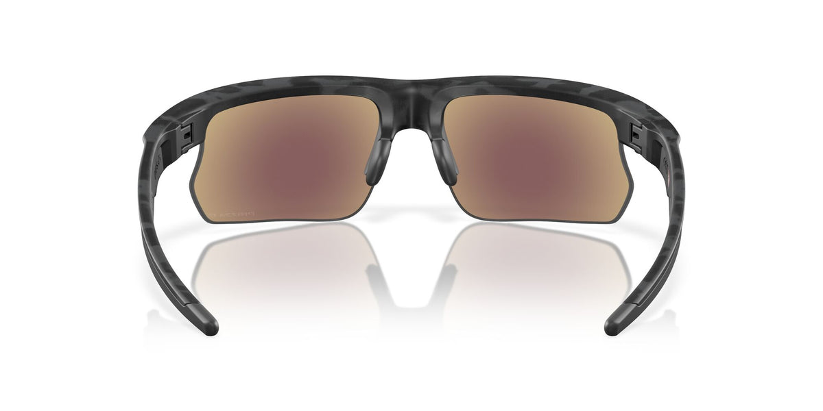Oakley Bisphaera 0OO9400 940005 68 Matte Grey Camo / Prizm Sapphire Polarized