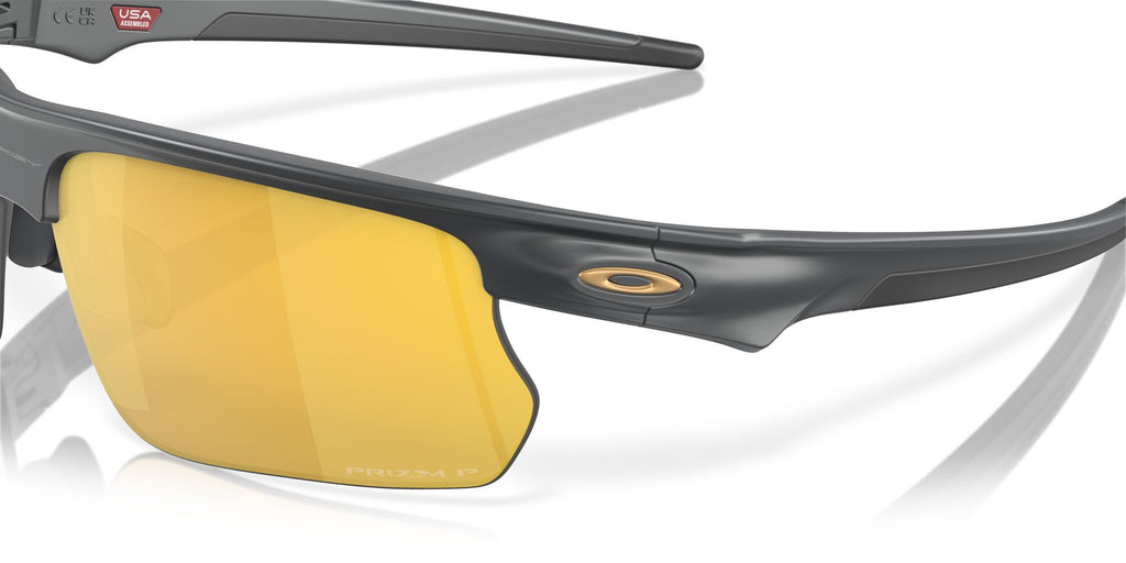 Oakley Bisphaera 0OO9400 940012 68 Matte Carbon / Prizm 24K Polarized