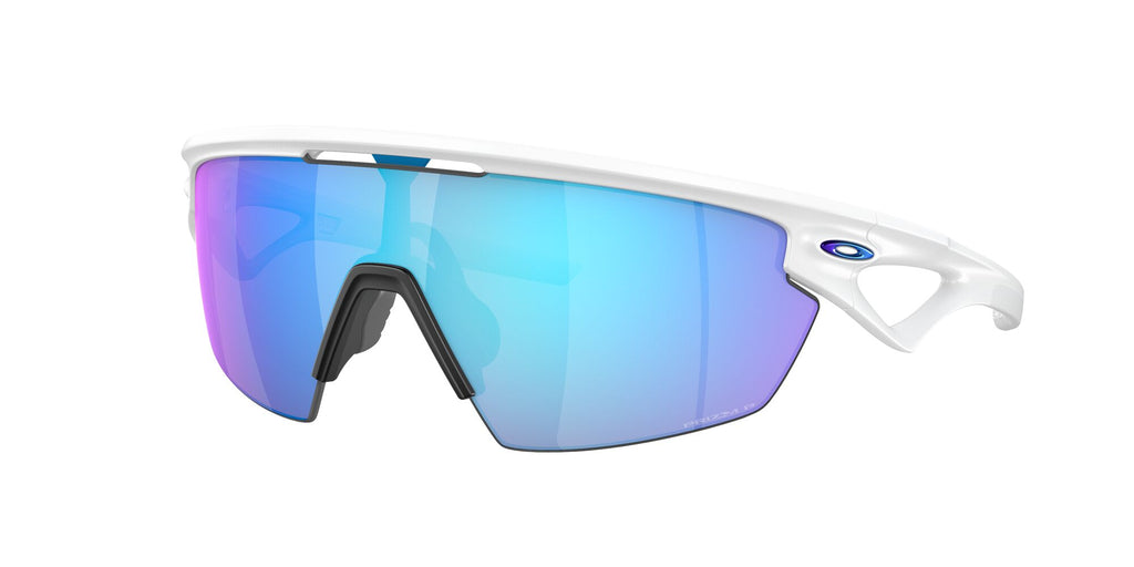 Oakley Sphaera 0OO9403 940302 36 Matte White / Prizm Sapphire Polarized