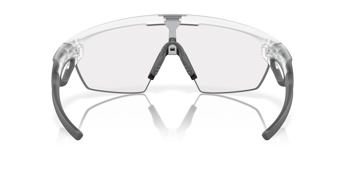 Oakley Sphaera 0OO9403 940307 36 Matte Clear / Clear to Black Iridium Photochromic