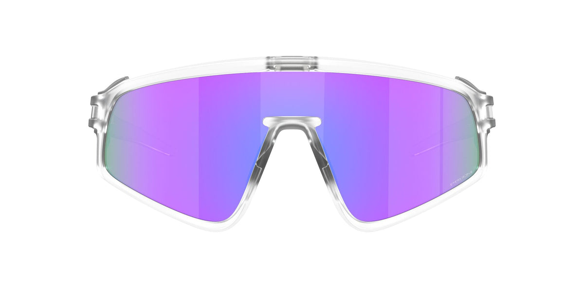 Oakley Latch Panel 0OO9404 940402 35 Matte Clear / Prizm Violet