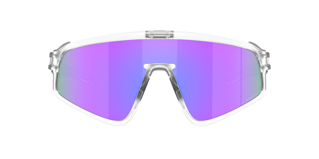 Oakley Latch Panel 0OO9404 940402 35 Matte Clear / Prizm Violet