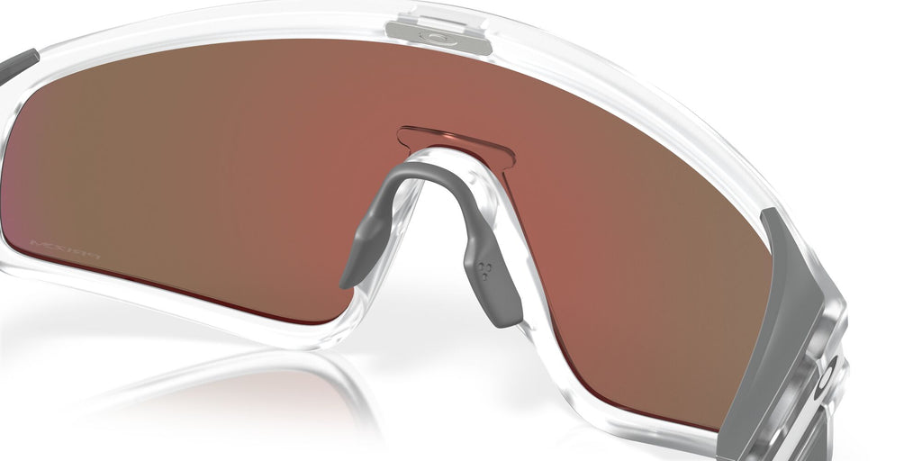 Oakley Latch Panel 0OO9404 940402 35 Matte Clear / Prizm Violet