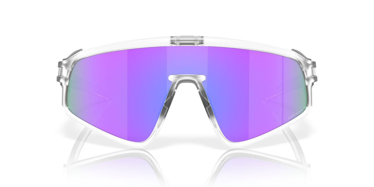 Oakley Latch Panel 0OO9404 940402 35 Matte Clear / Prizm Violet