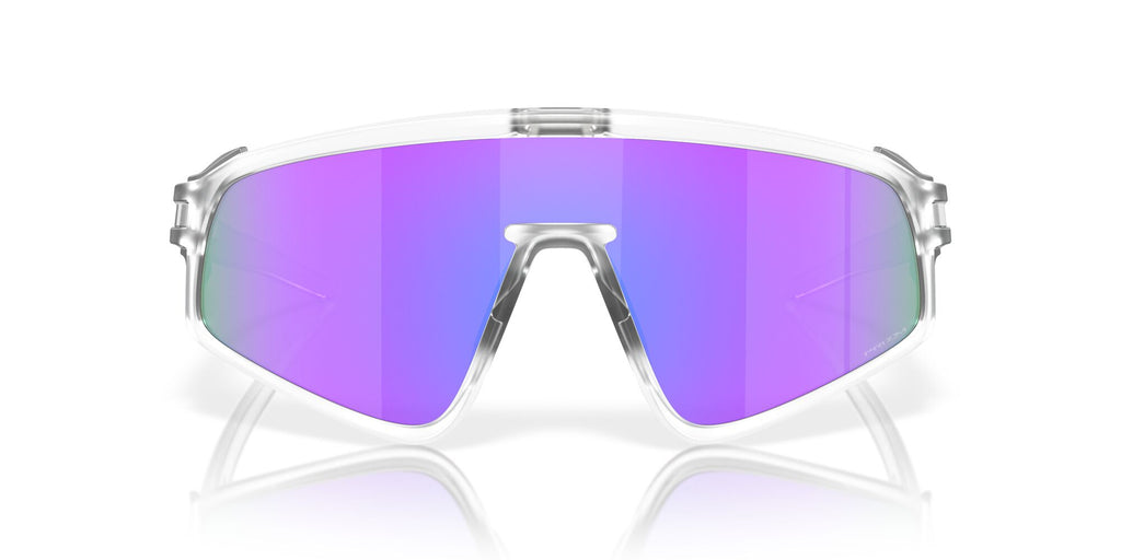 Oakley Latch Panel 0OO9404 940402 35 Matte Clear / Prizm Violet