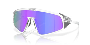 Oakley Latch Panel 0OO9404 940402 35 Matte Clear / Prizm Violet