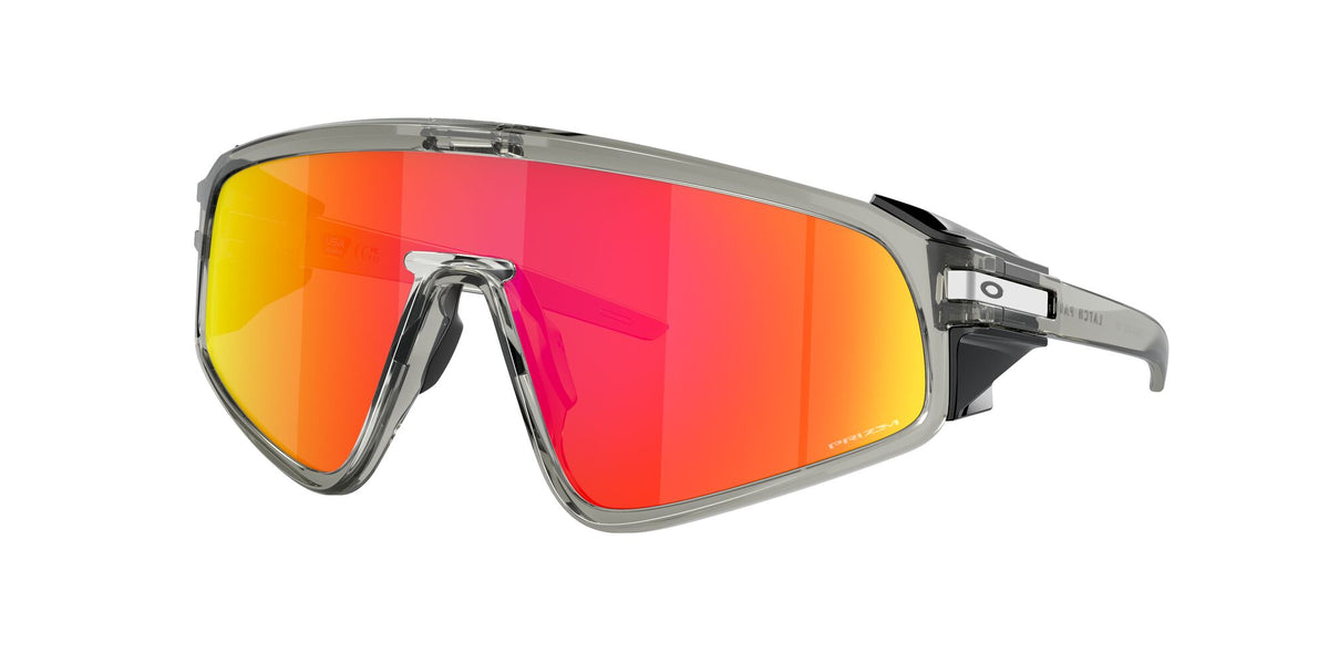 Oakley Latch Panel 0OO9404 940404 35 Grey Ink / Prizm Ruby