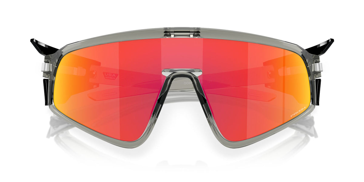 Oakley Latch Panel 0OO9404 940404 35 Grey Ink / Prizm Ruby