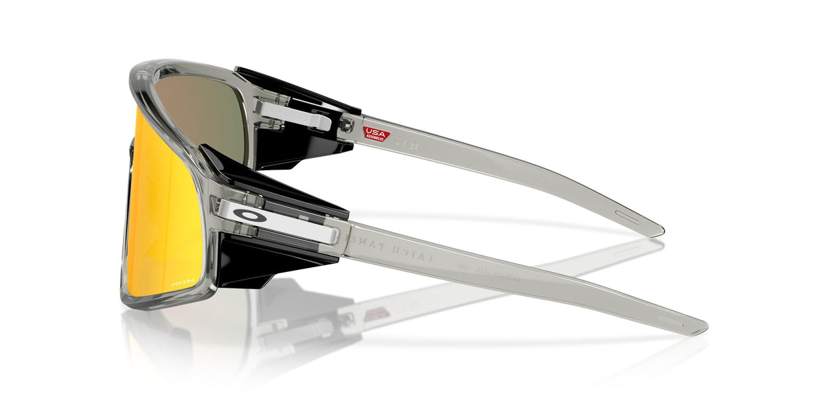 Oakley Latch Panel 0OO9404 940404 35 Grey Ink / Prizm Ruby